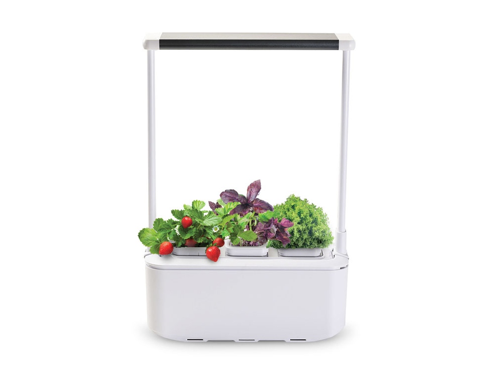 Компактный смарт-сад iGarden PRO с подсветкой (белый)