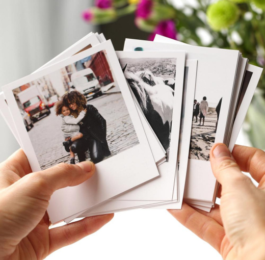 Фото как на полароид